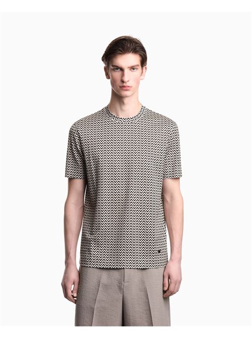 T-shirt in jersey misto lyocell Emporio Armani | EM005270 AF24857.F1197